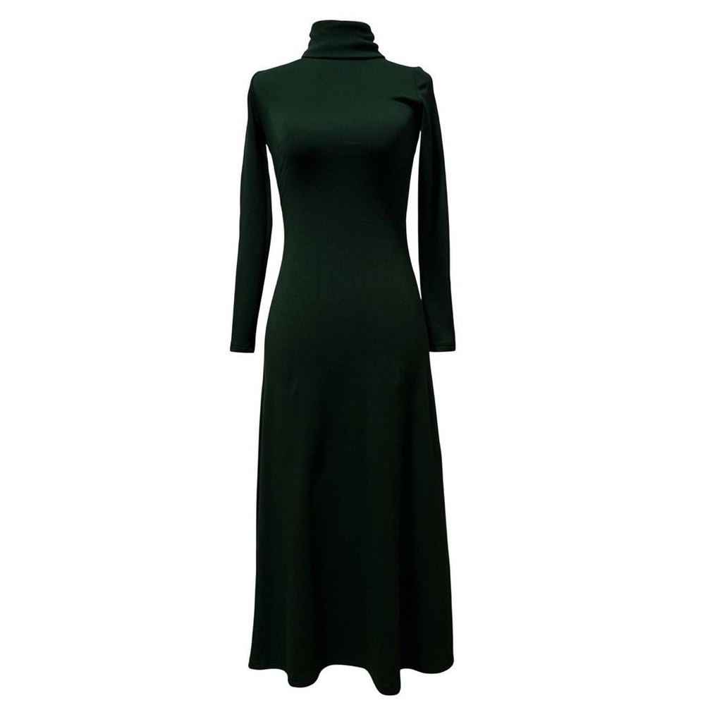 OGL Turtleneck Maxi Dress